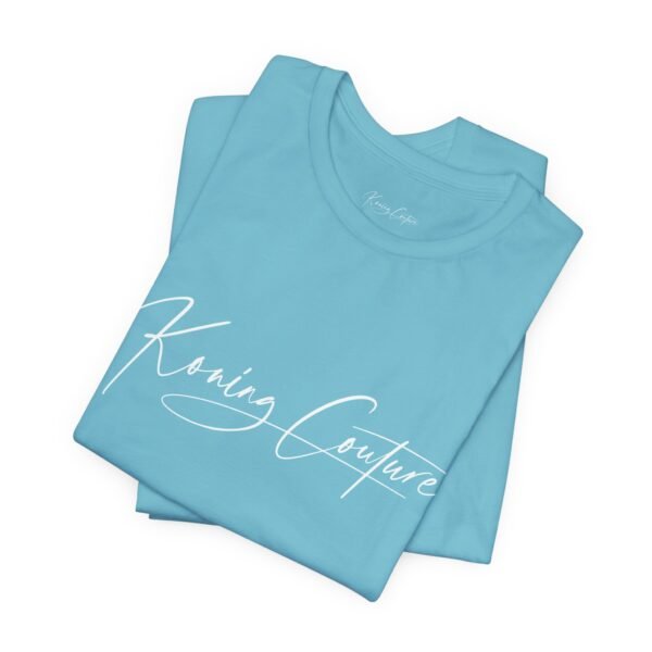 Koning Couture (Unisex Jersey Short Sleeve Tee) - Image 9