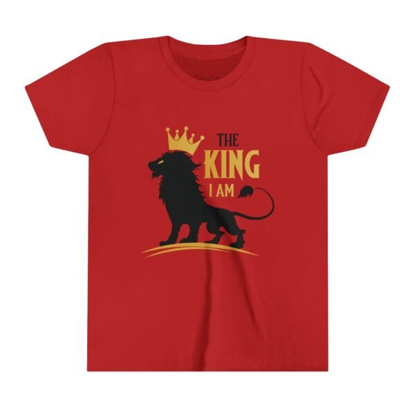 The King I Am (Youth Short Sleeve Tee) - Image 8