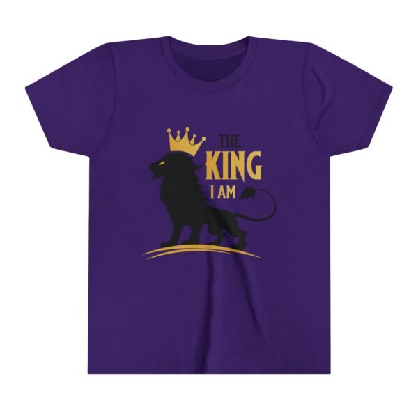 The King I Am (Youth Short Sleeve Tee) - Image 6