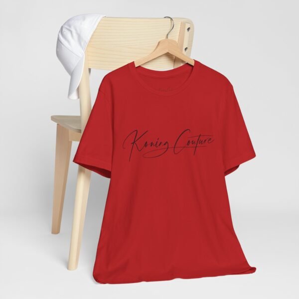 Koning Couture (Unisex Jersey Short Sleeve Tee) - Image 3
