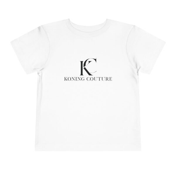 KC (Toddler Short Sleeve Tee) Black - Image 2