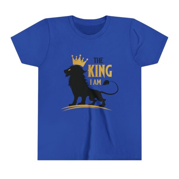 The King I Am (Youth Short Sleeve Tee) - Image 4