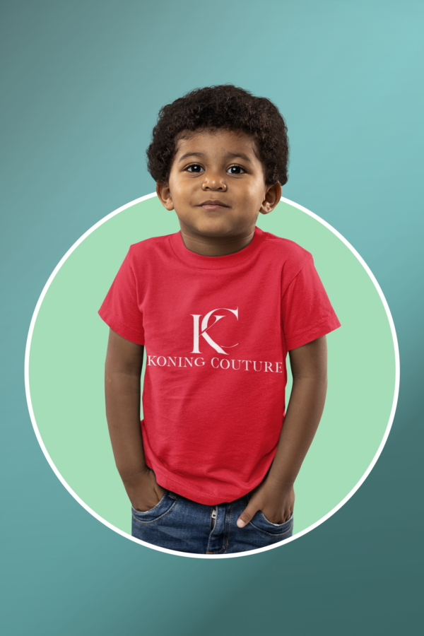 KC (Toddler Short Sleeve Tee) White