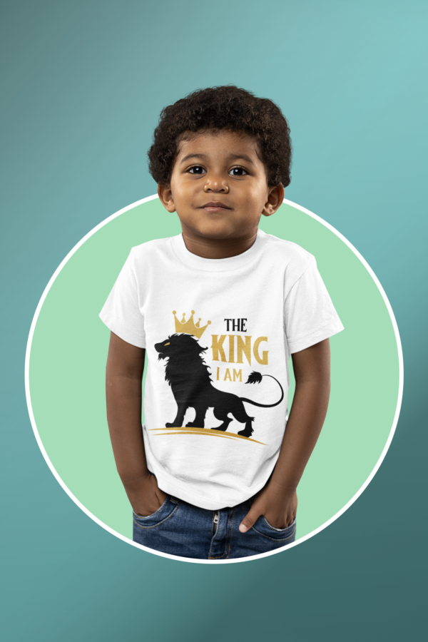 The King I Am (Toddler Short Sleeve Tee)